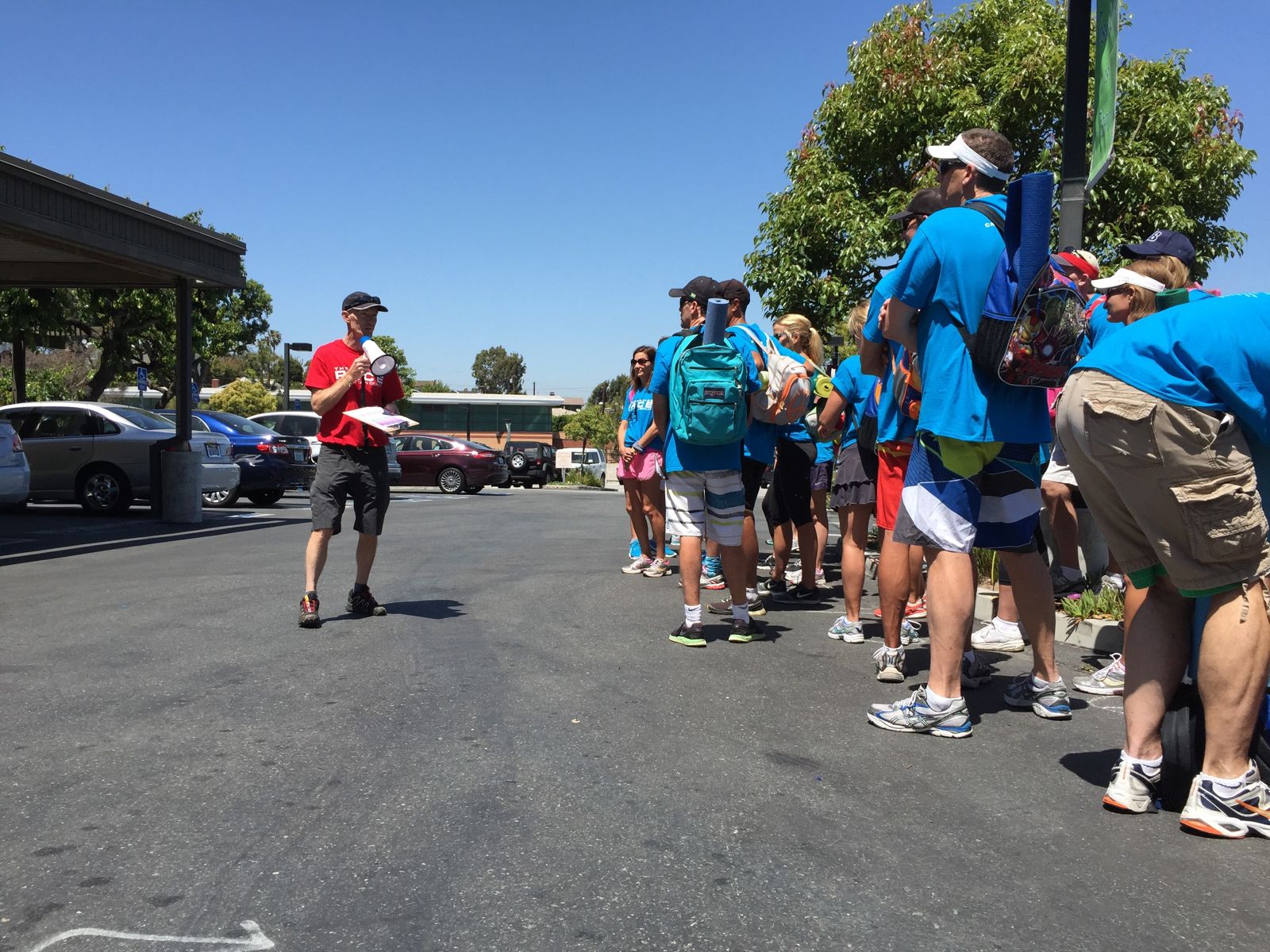 Amazing Race: the start