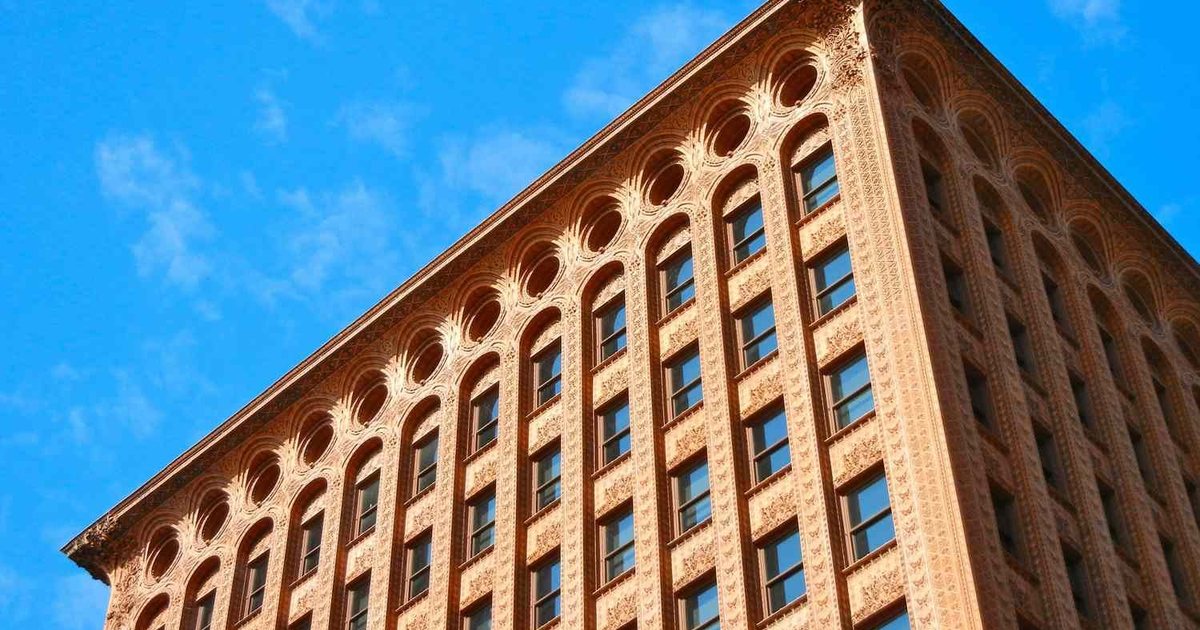 The Wainwright Building, St. Louis, by Adler and Sullivan