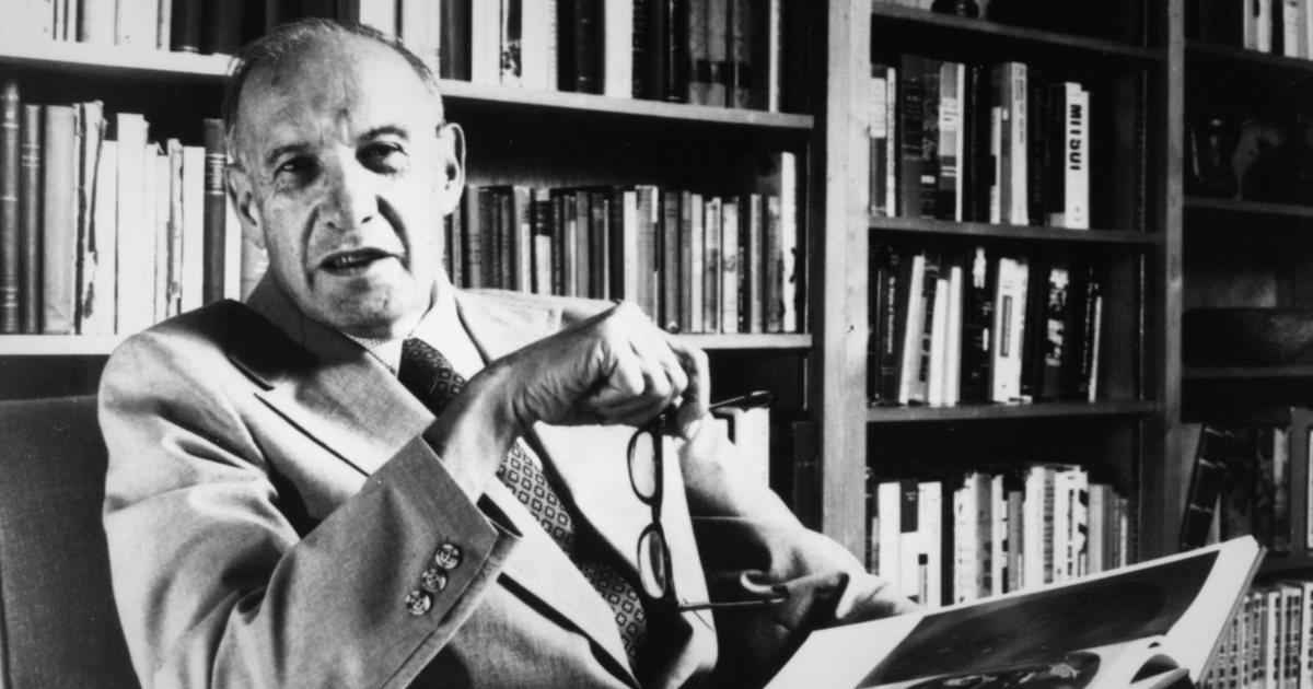 Peter Drucker in his study